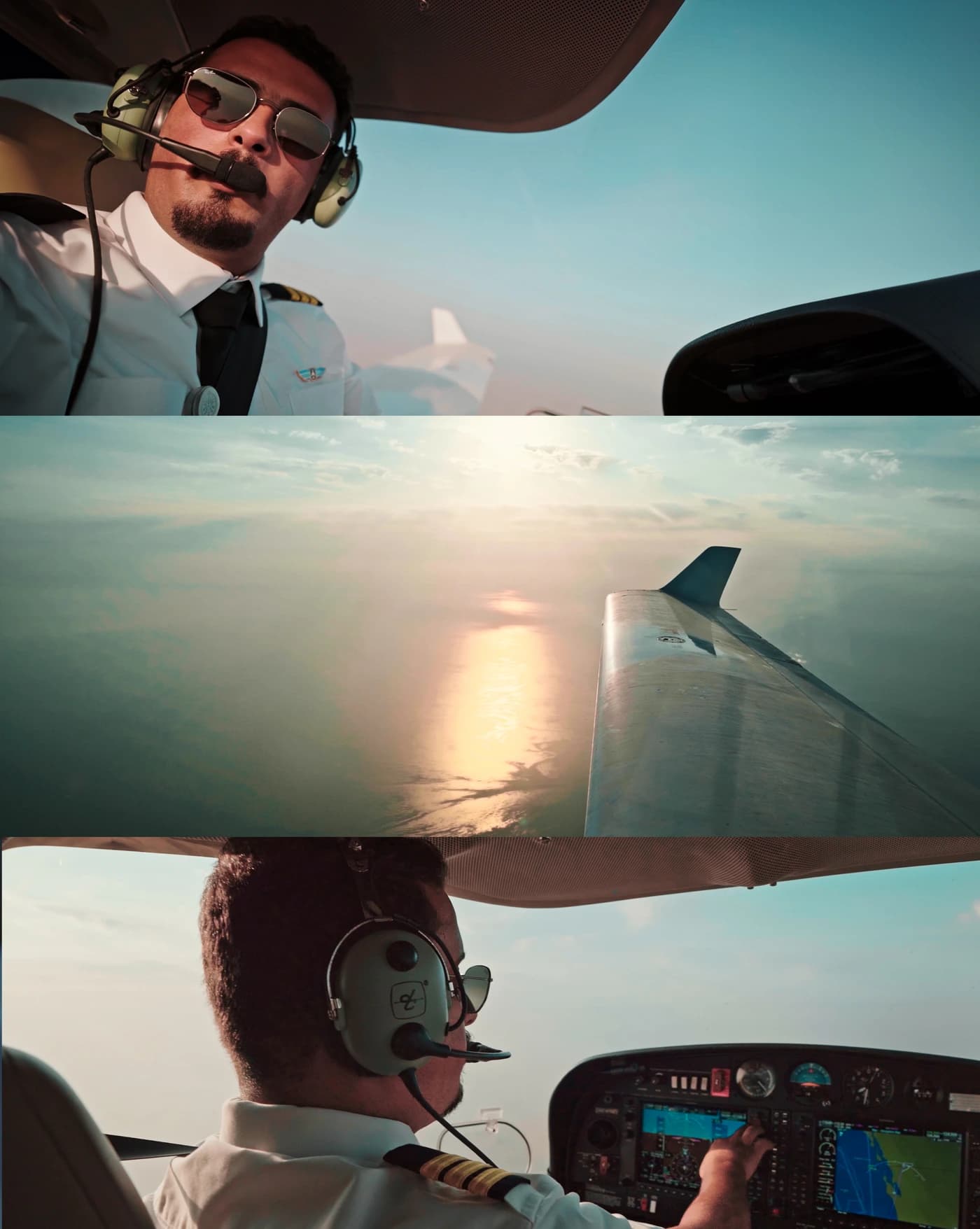 A second sequence of daylight frames from the film.